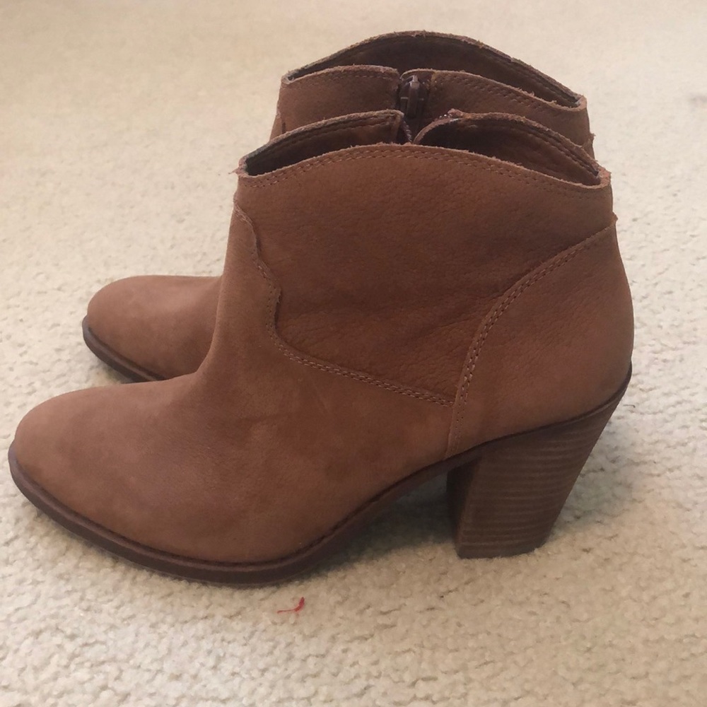 Lucky Brand Brown Booties